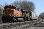 Early GEVO leads a vehicle train west through Union